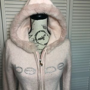 Bebe angora sweater sz L